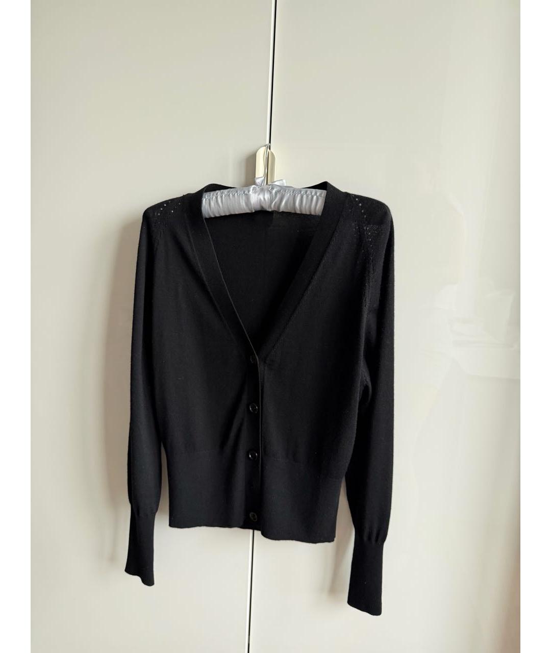 JOSEPH Черный шерстяной кардиган, фото 4