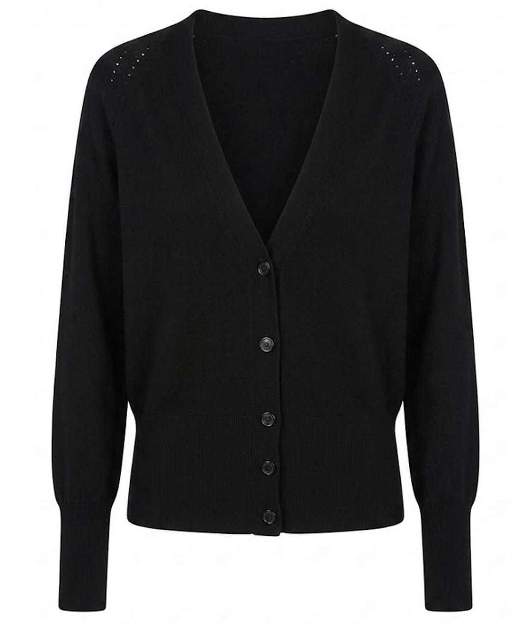 JOSEPH Черный шерстяной кардиган, фото 1