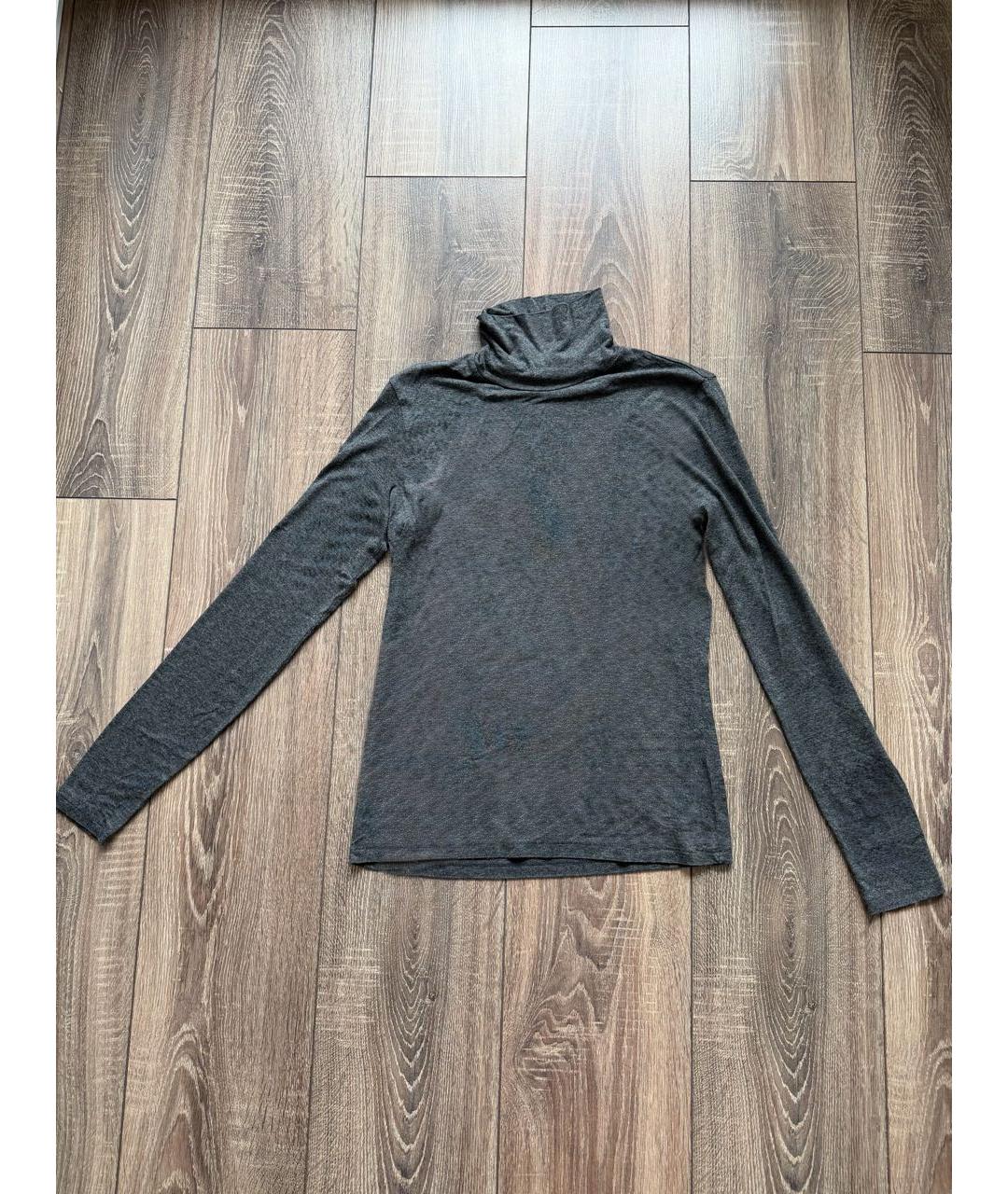 WEEKEND MAX MARA Антрацитовая водолазка, фото 3