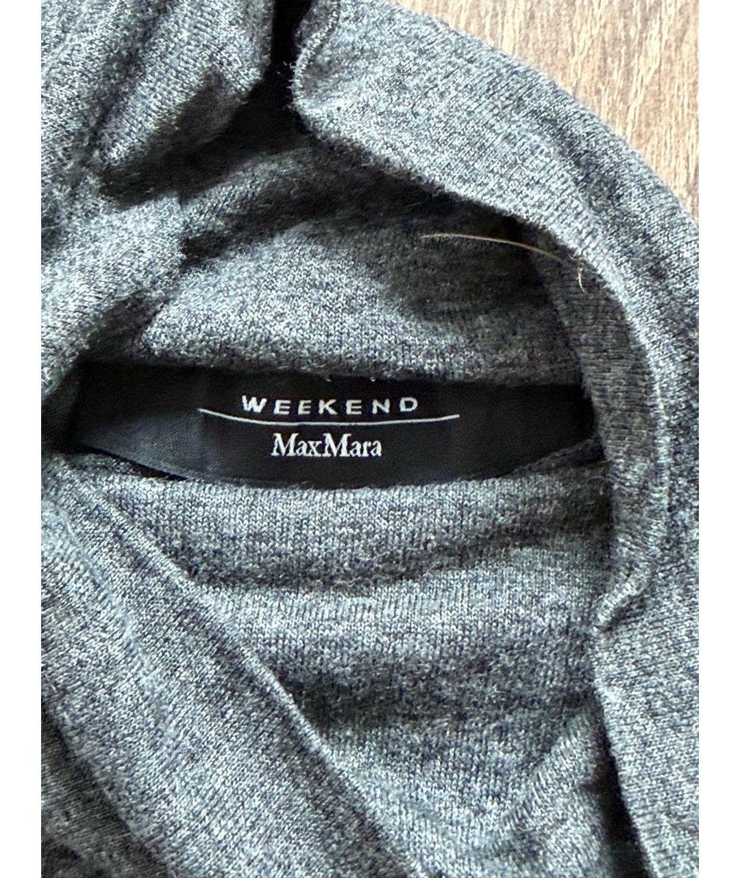 WEEKEND MAX MARA Антрацитовая водолазка, фото 2