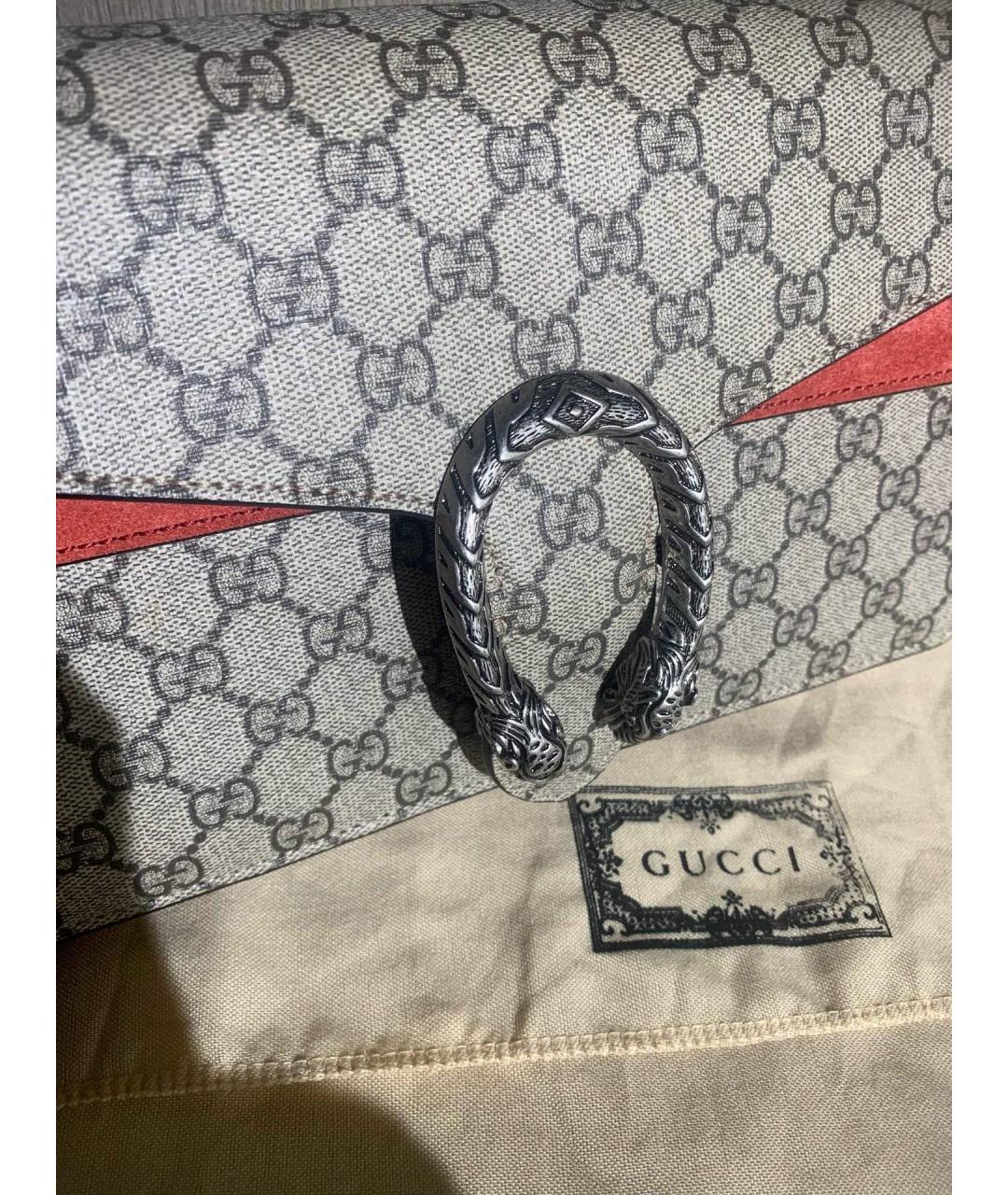 GUCCI Бежевая сумка через плечо, фото 3