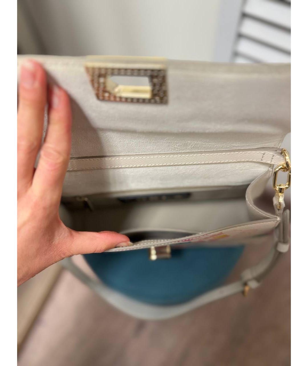 FURLA Мульти кожаная сумка через плечо, фото 5