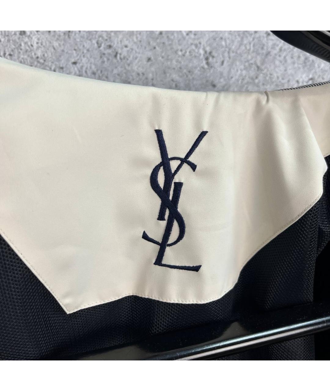 SAINT LAURENT Темно-синяя куртка, фото 5