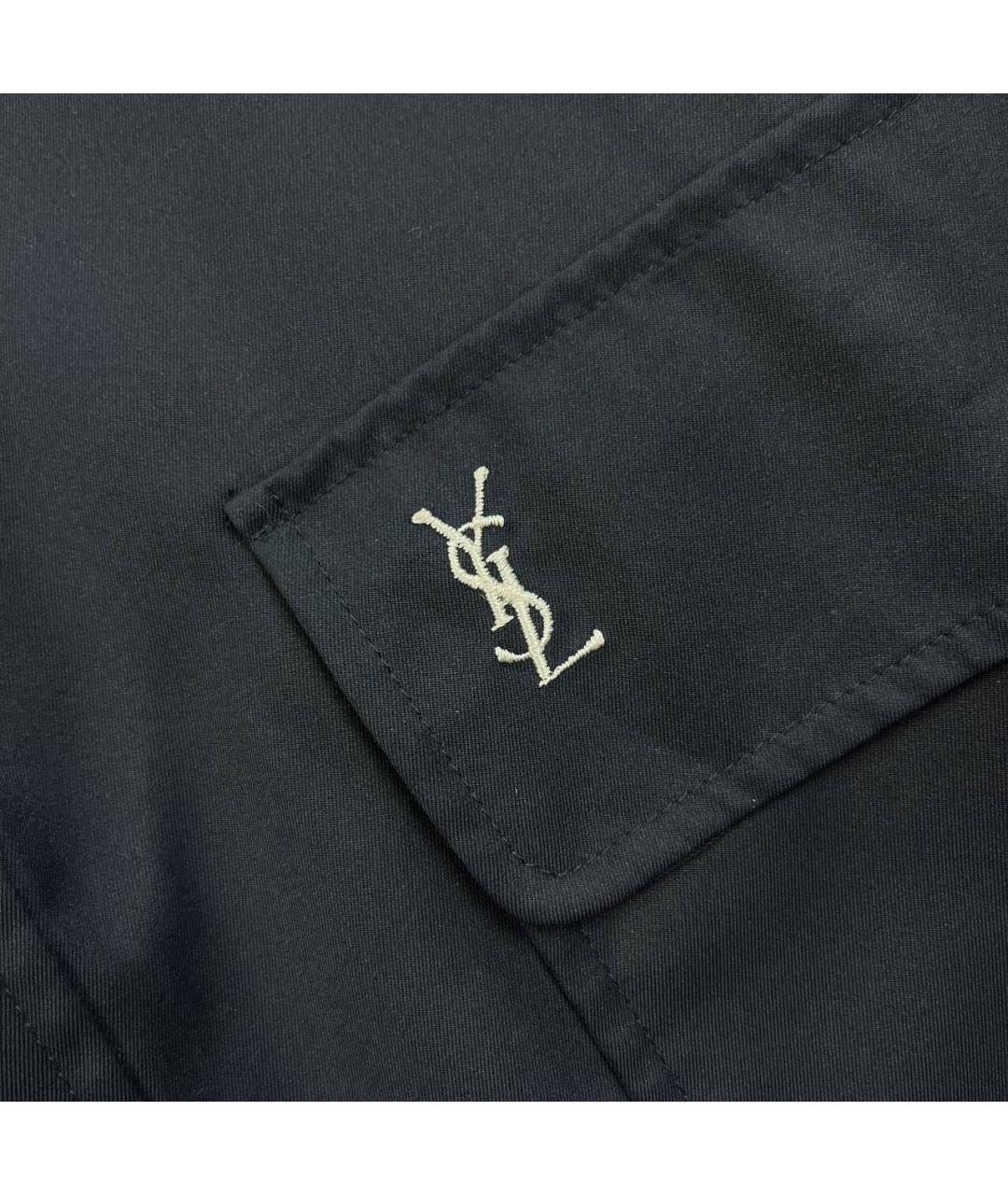 SAINT LAURENT Темно-синяя куртка, фото 7