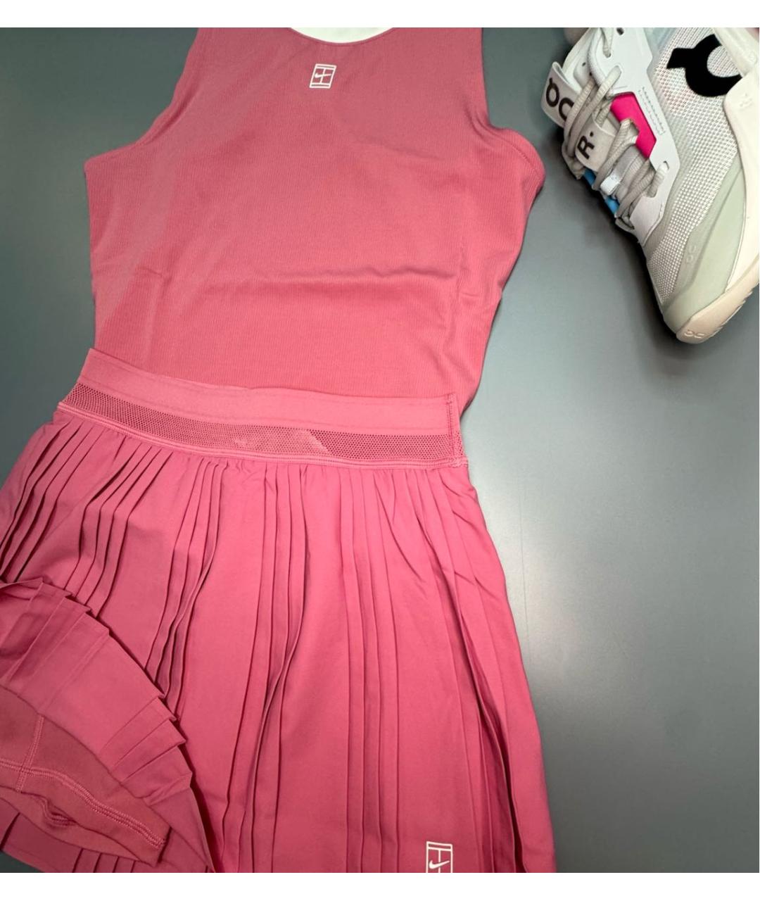 NIKE Розовый полиэстеровый спортивные костюмы, фото 3