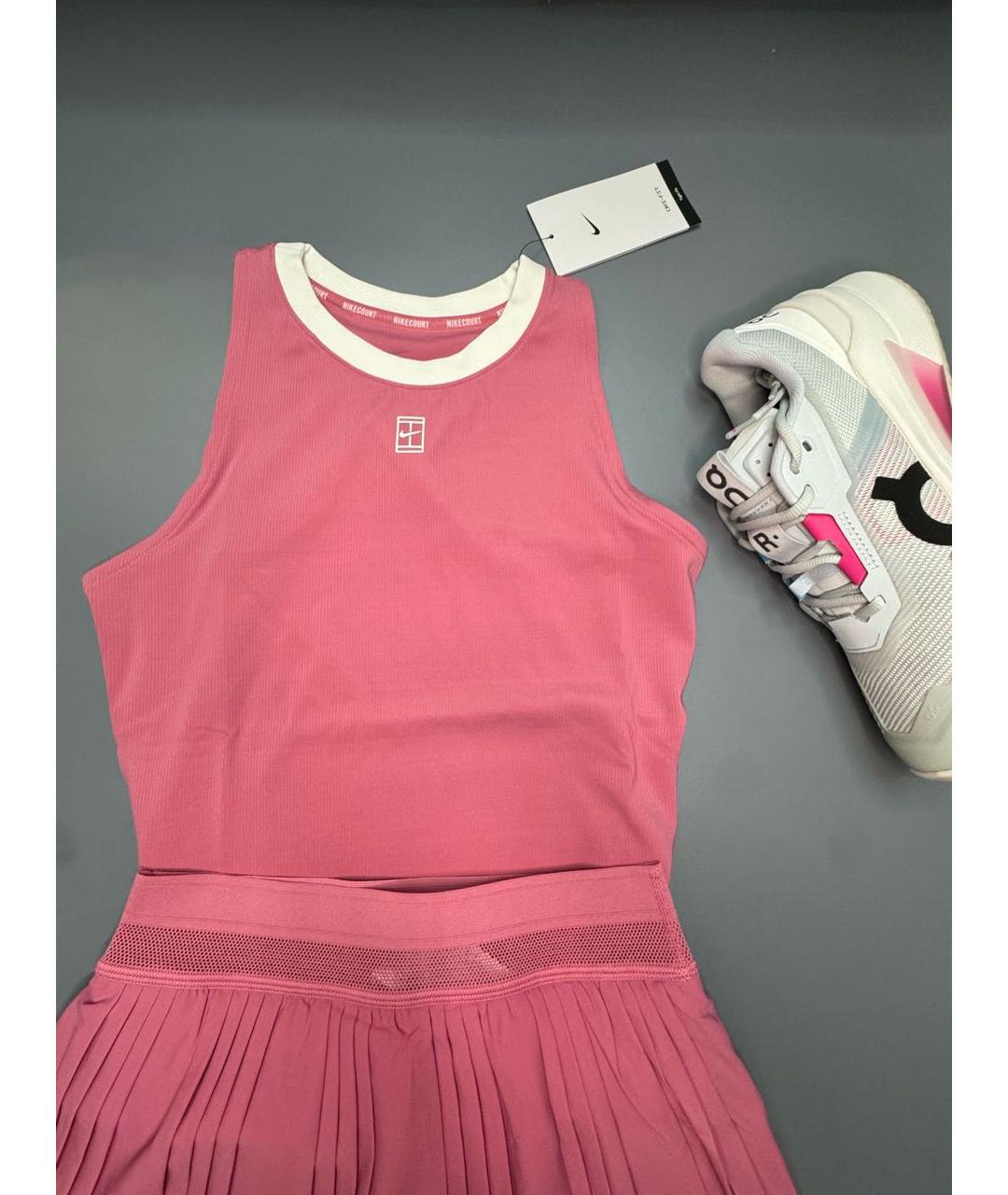 NIKE Розовый полиэстеровый спортивные костюмы, фото 2