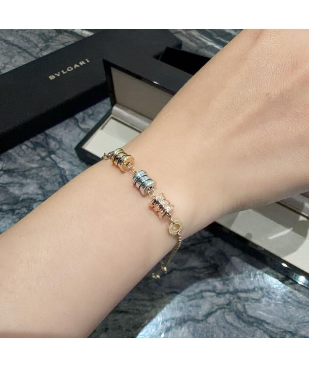 BVLGARI Золотой браслет из белого золота, фото 6