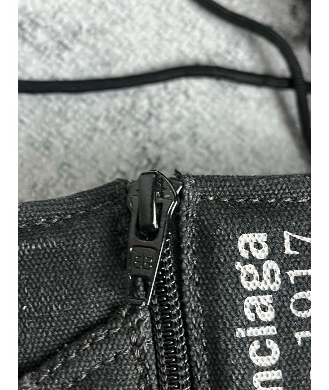 BALENCIAGA Черные текстильные высокие ботинки, фото 7