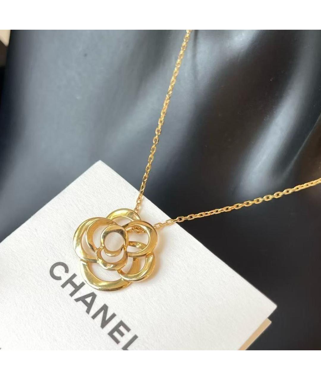CHANEL Желтое колье из желтого золота, фото 4