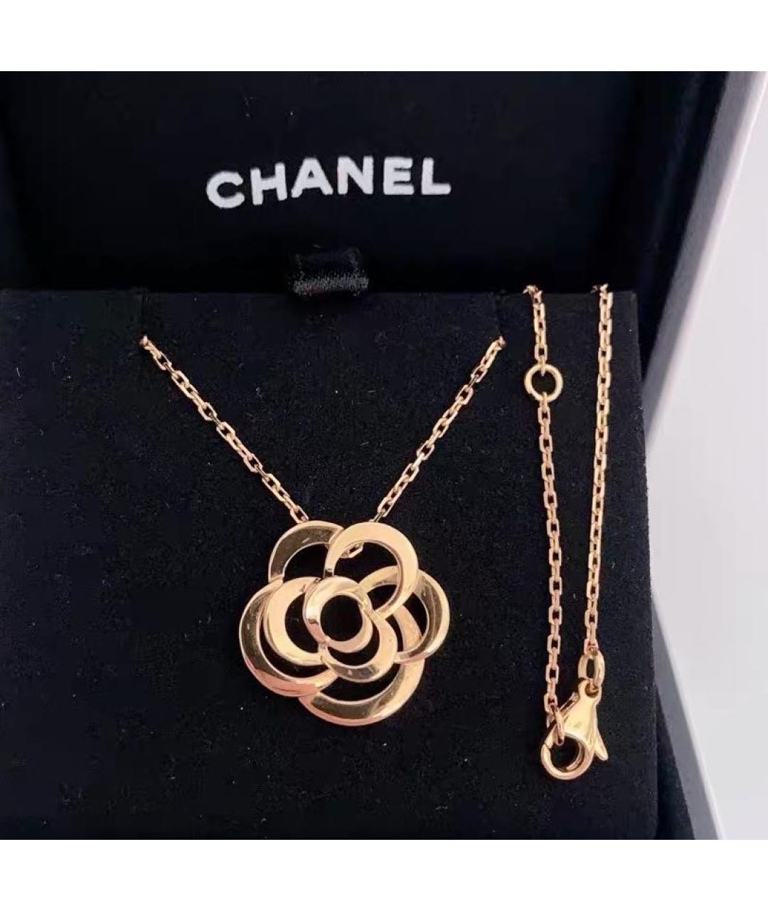 CHANEL Желтое колье из желтого золота, фото 3