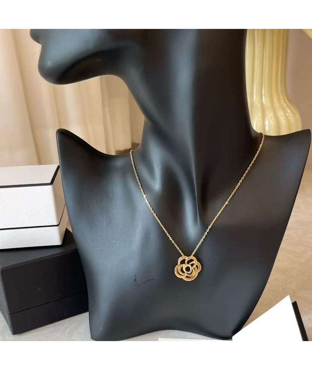 CHANEL Желтое колье из желтого золота, фото 5