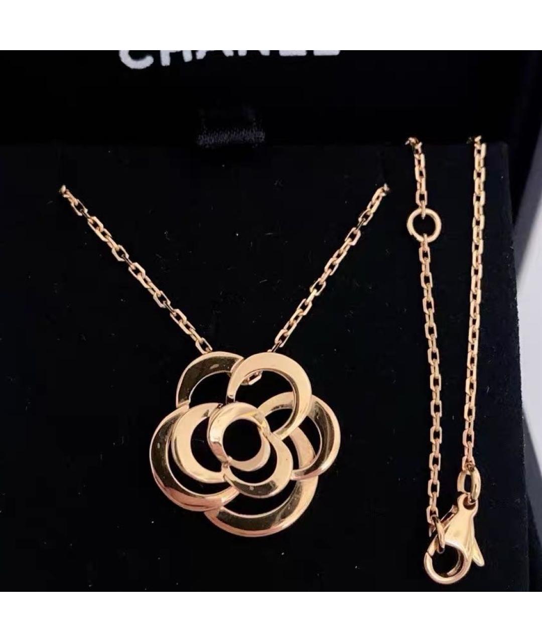 CHANEL Желтое колье из желтого золота, фото 2