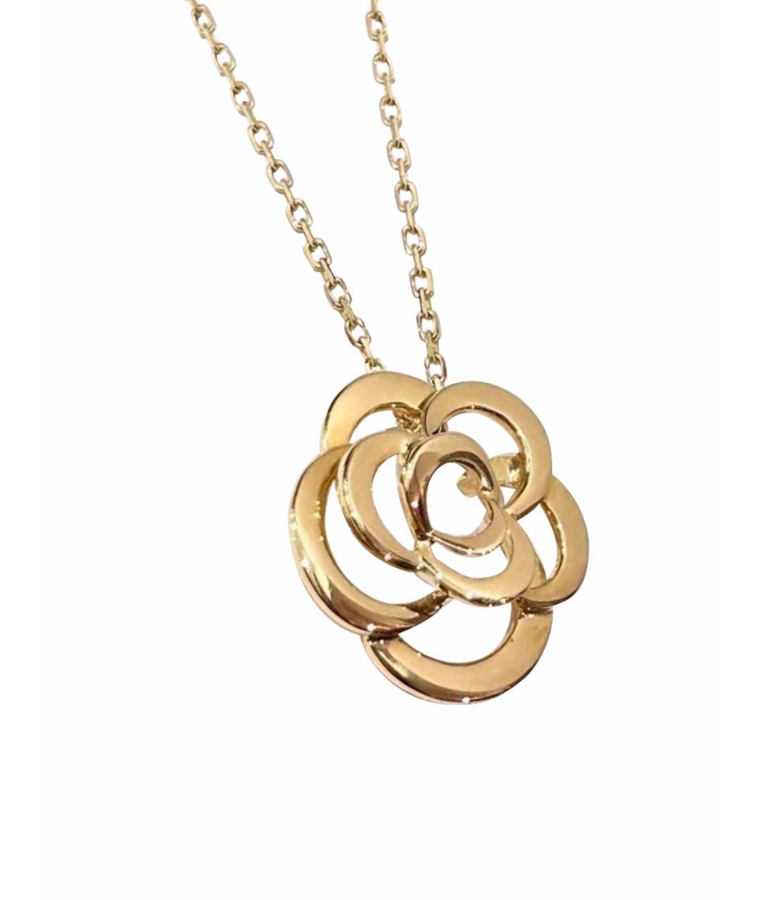 CHANEL Желтое колье из желтого золота, фото 1