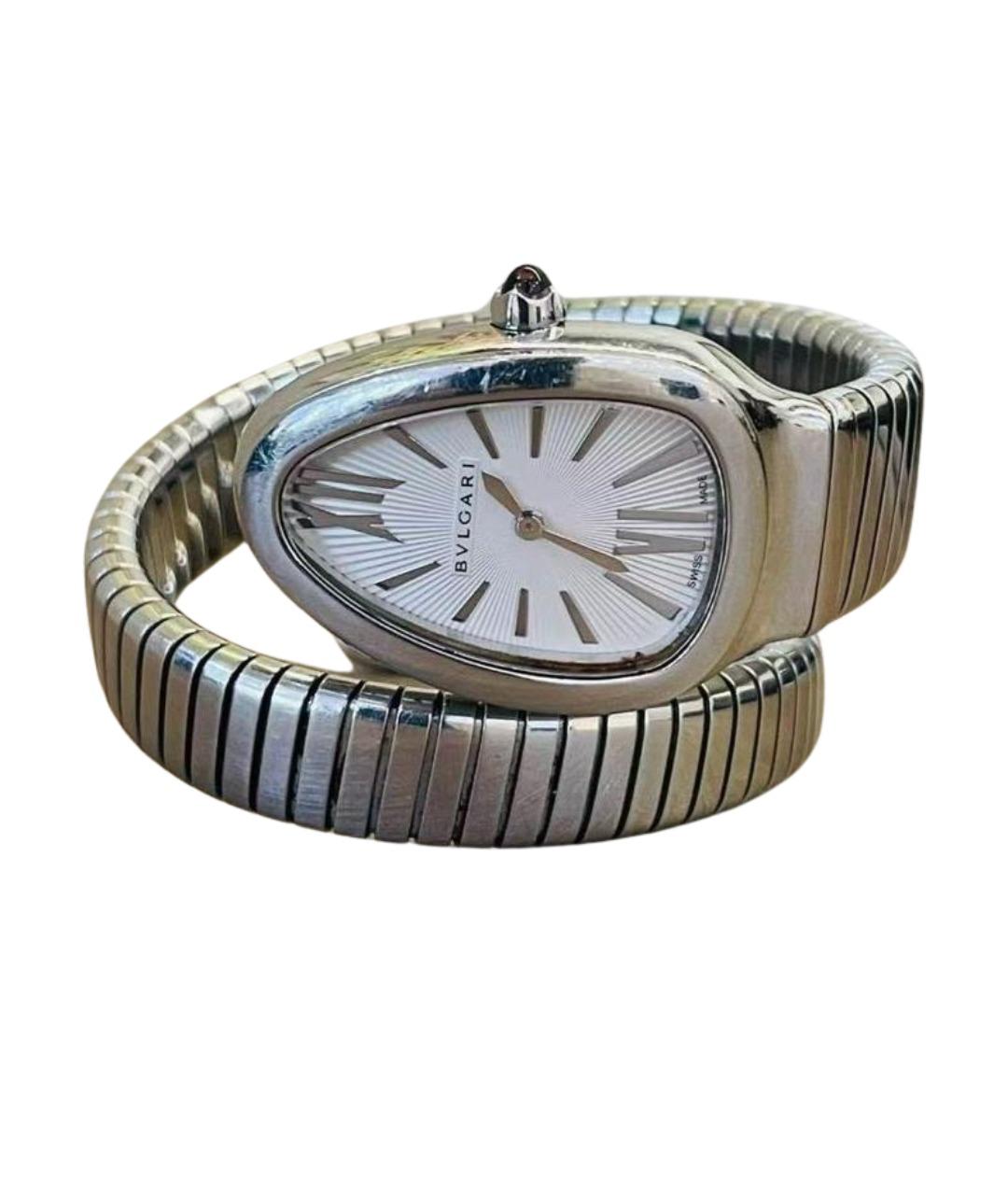 BVLGARI Серебряные часы, фото 1