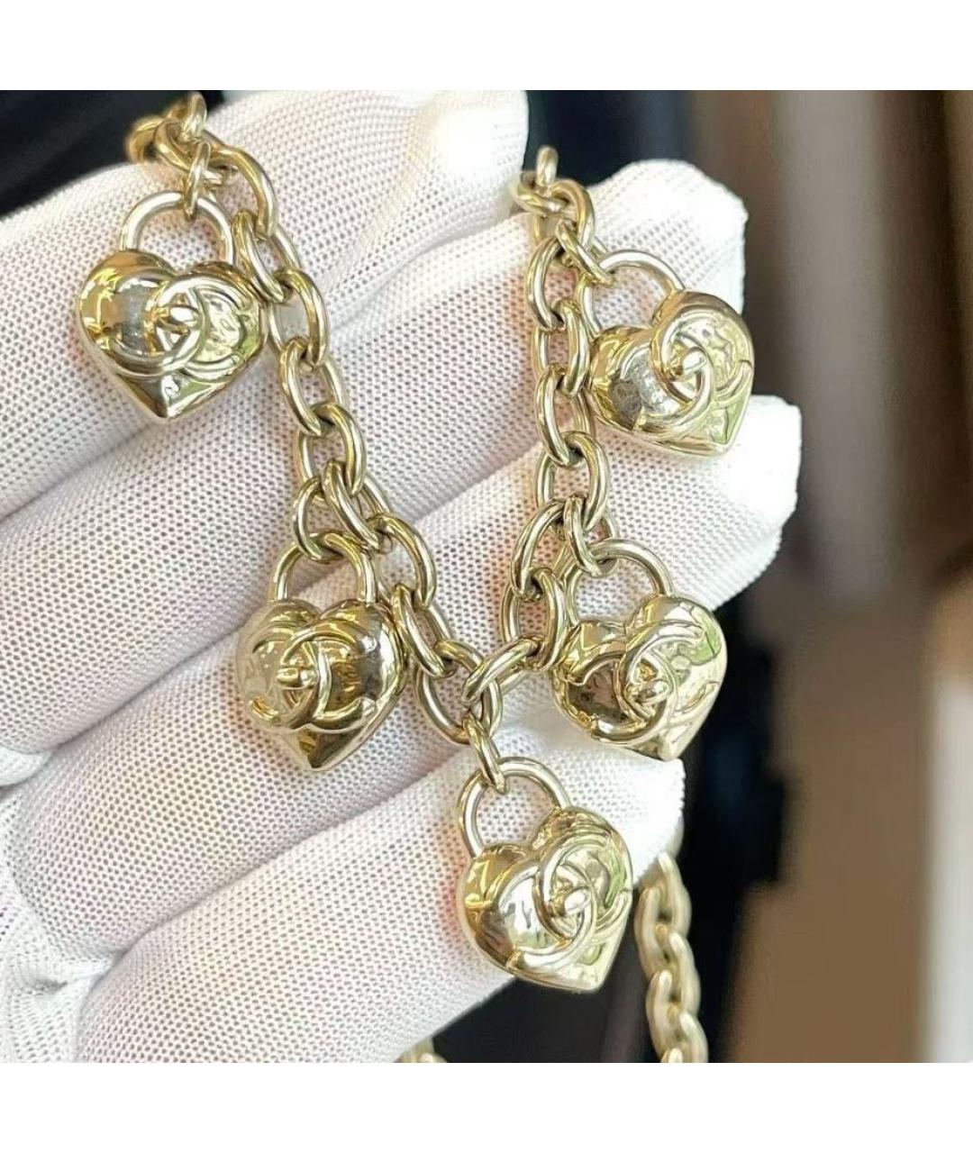 CHANEL Золотое колье, фото 4