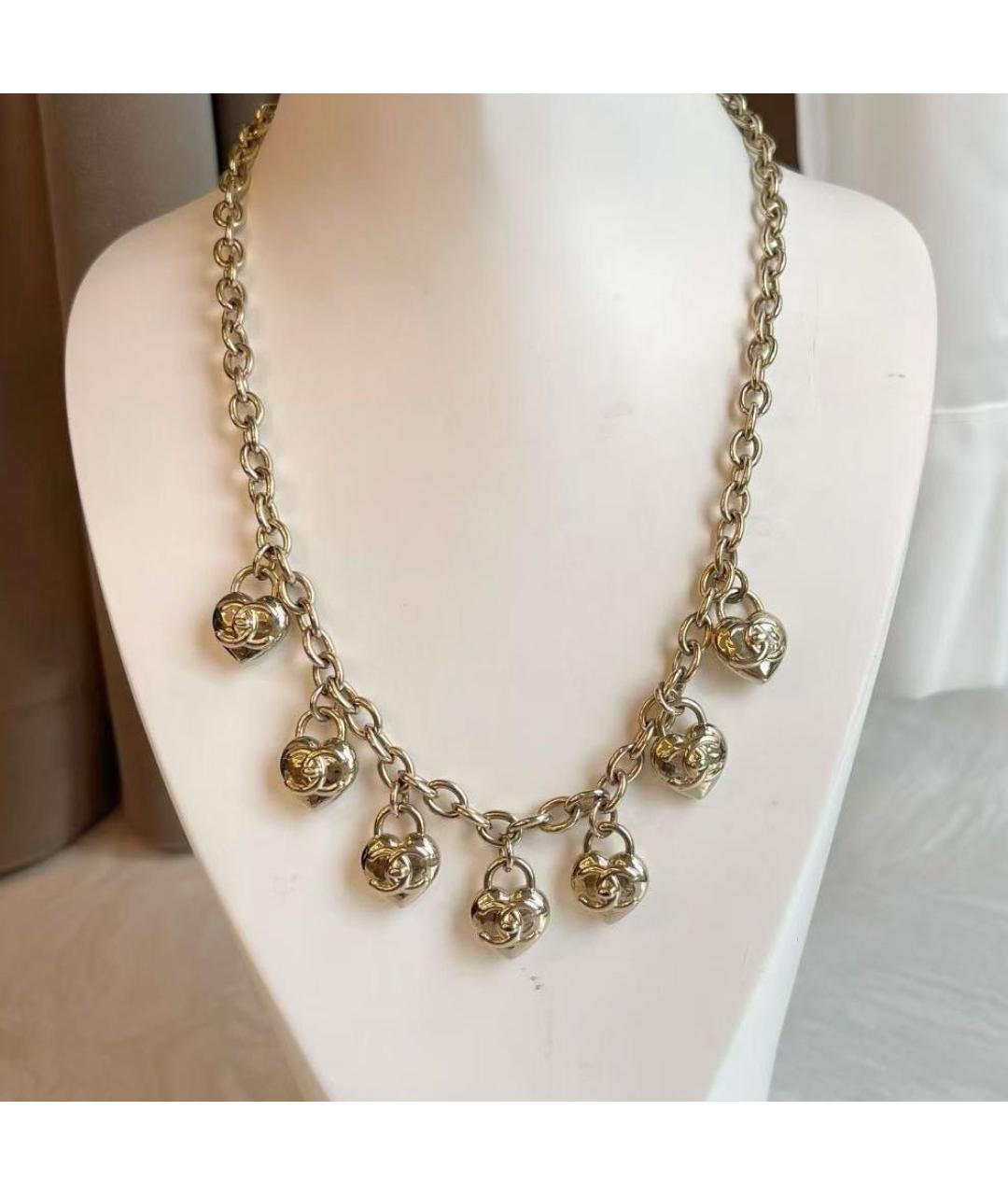 CHANEL Золотое колье, фото 3