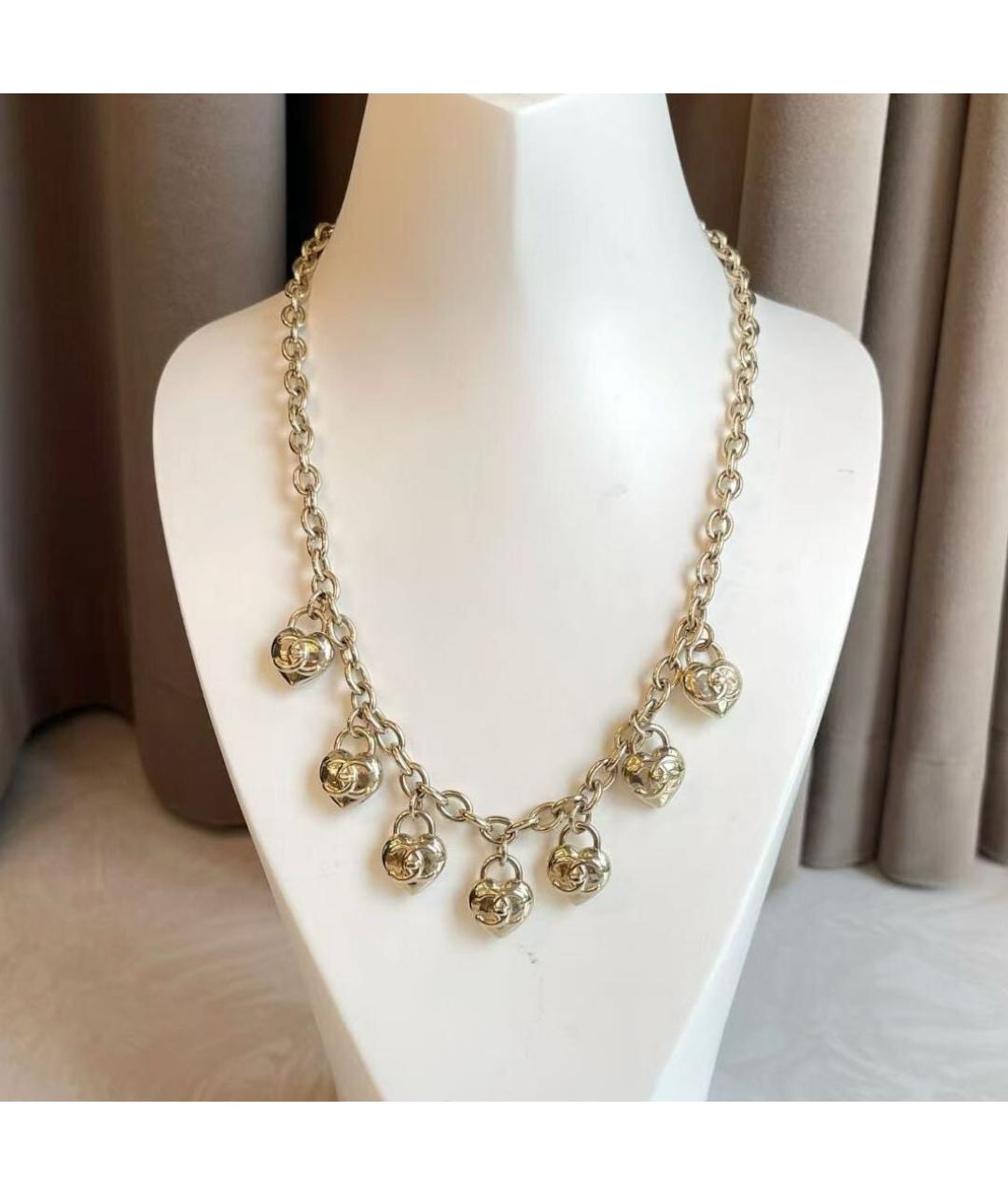 CHANEL Золотое колье, фото 7