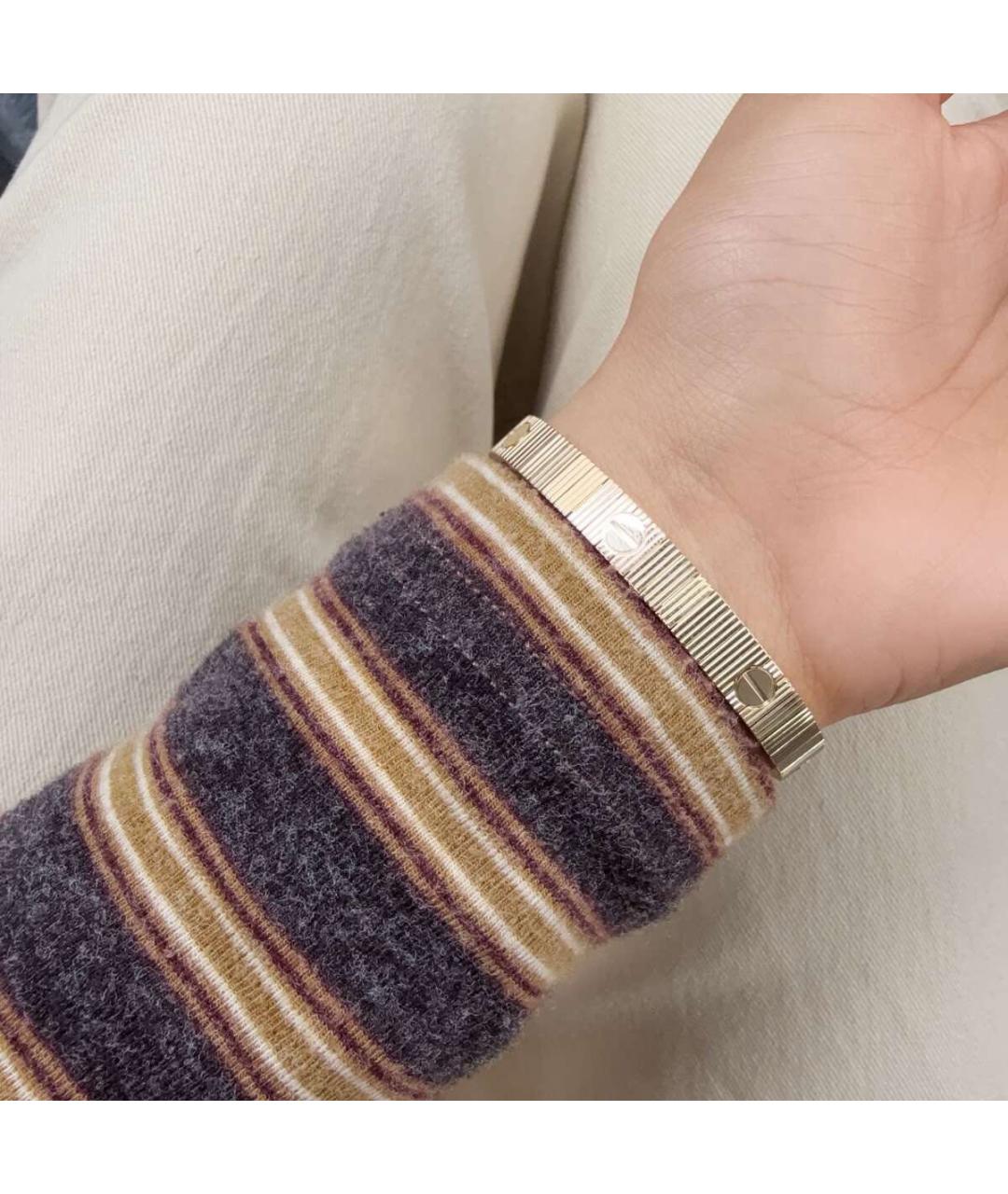 CARTIER Золотой браслет из желтого золота, фото 4