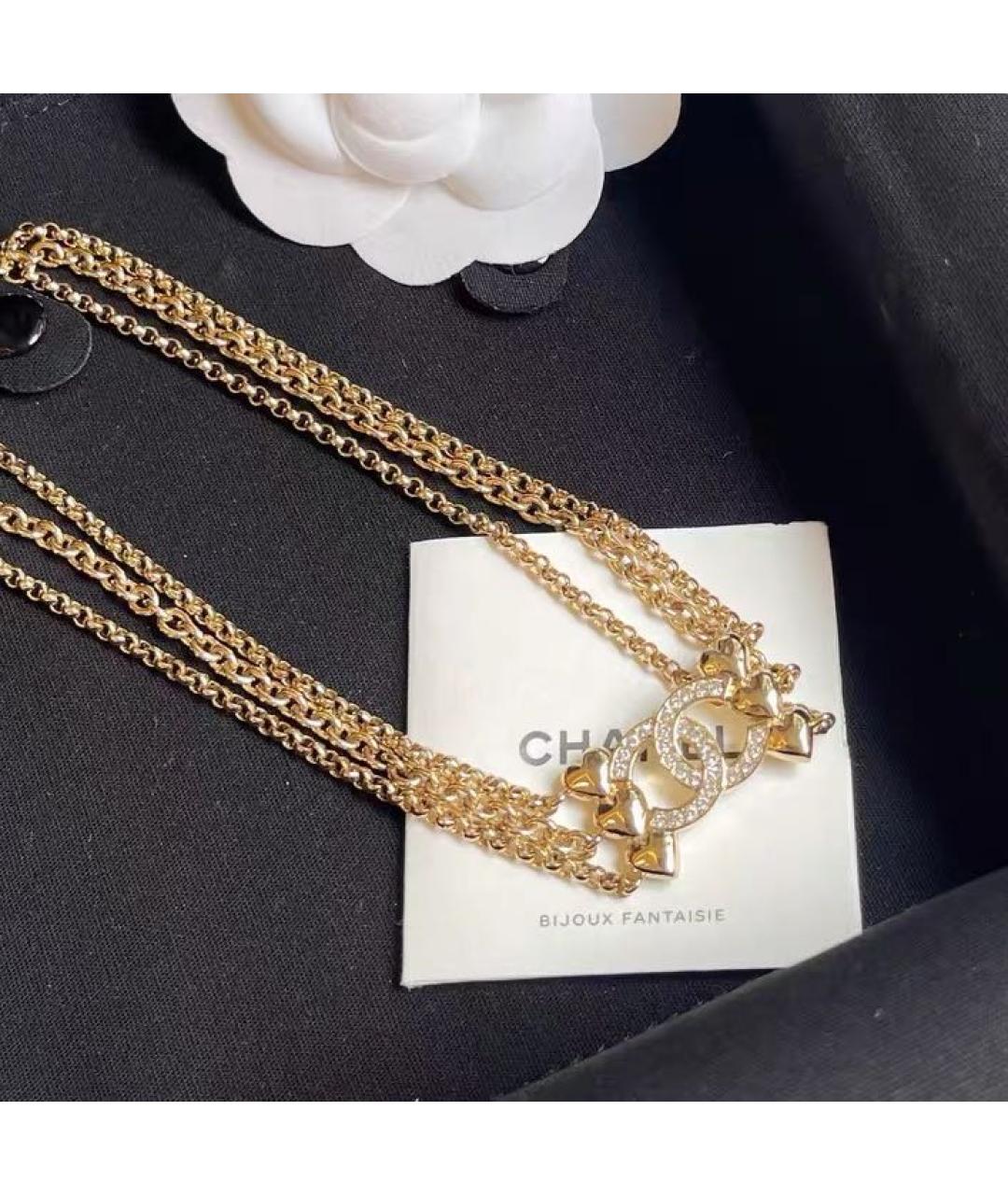 CHANEL Золотой чокер, фото 3