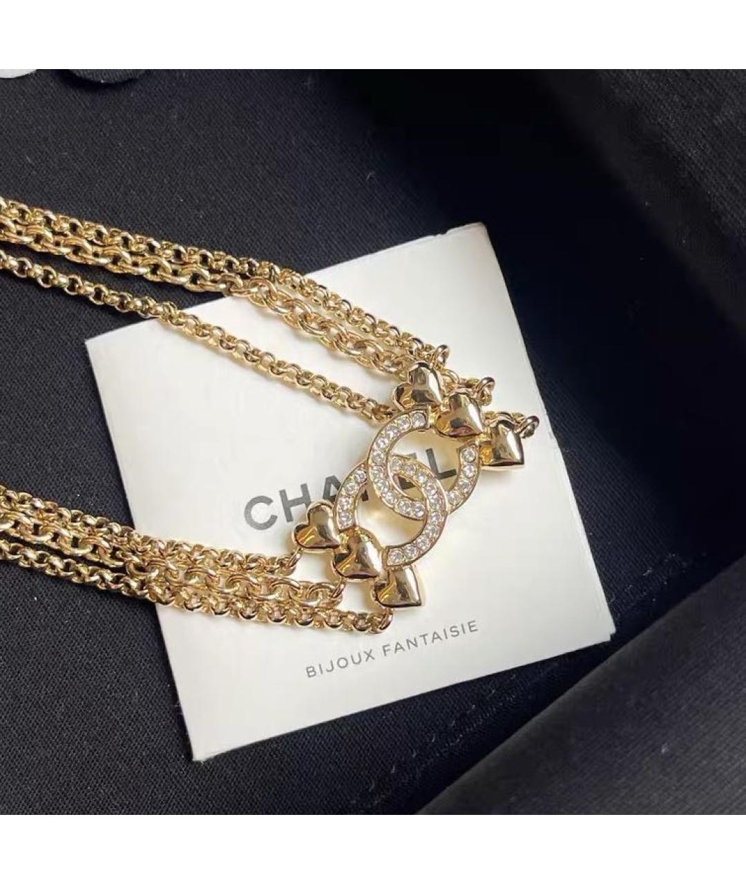 CHANEL Золотой чокер, фото 2