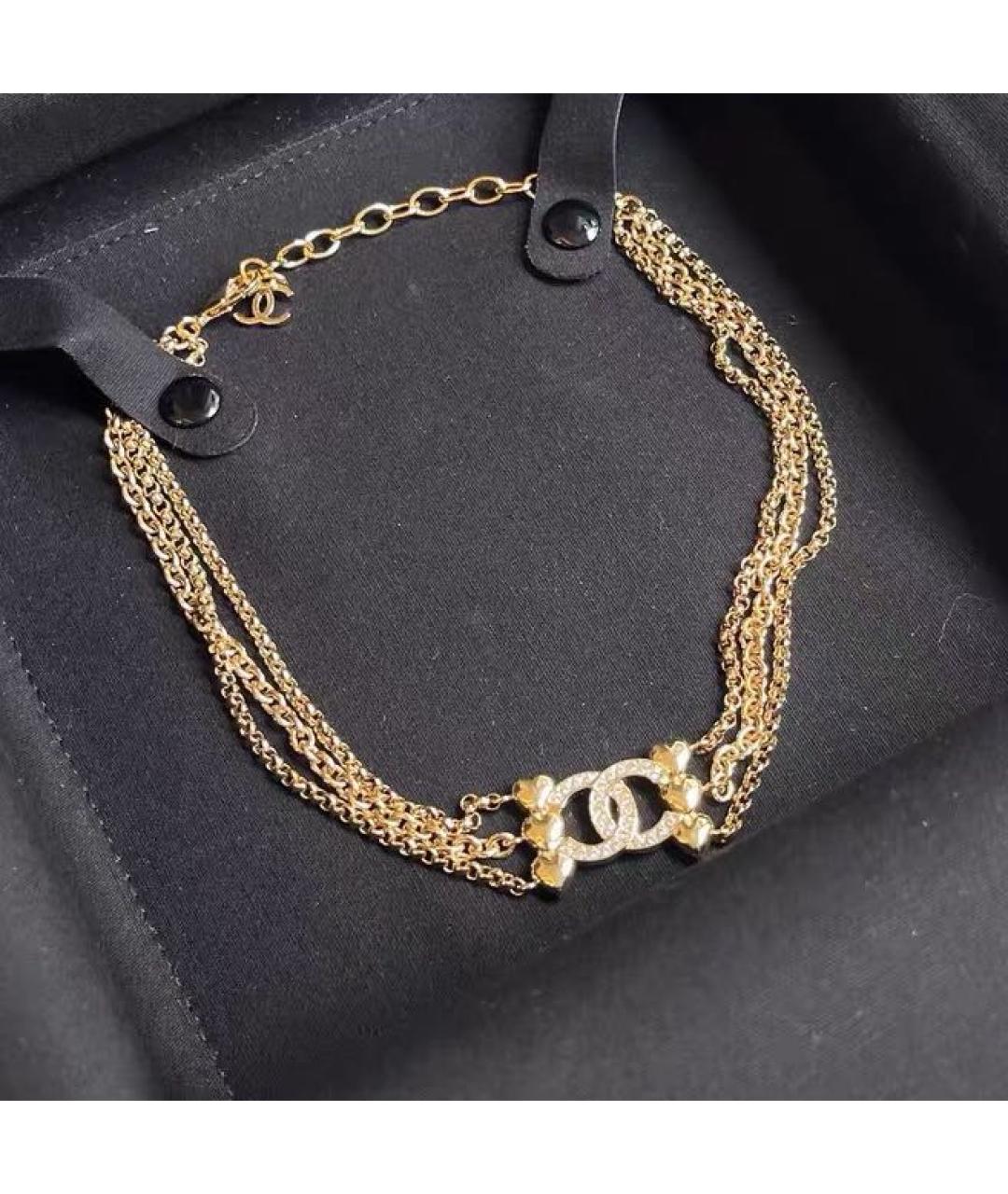 CHANEL Золотой чокер, фото 7
