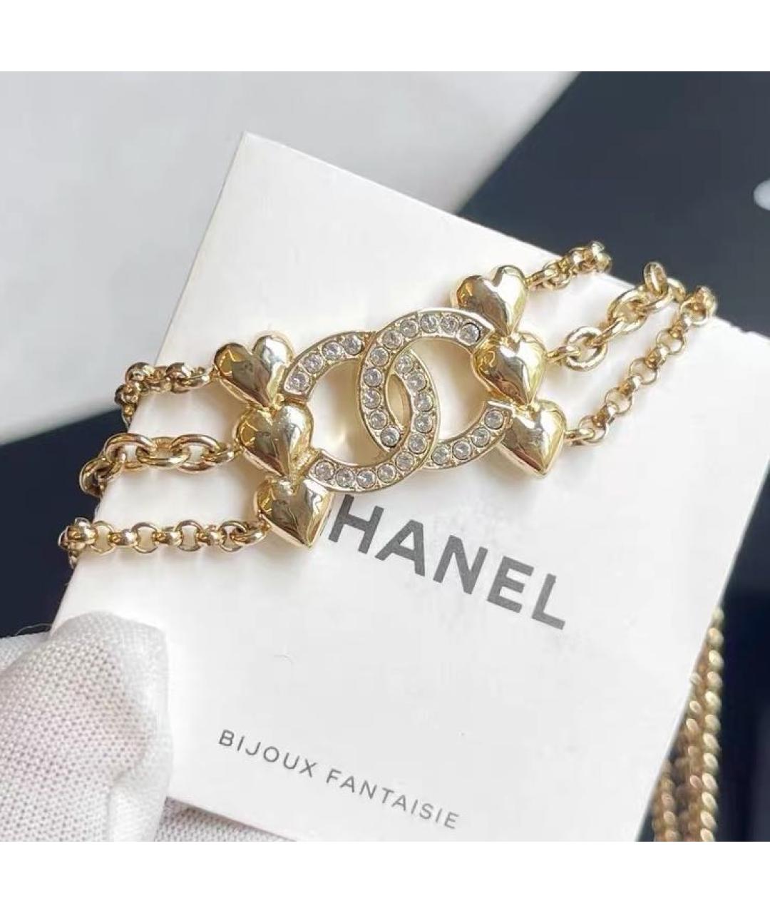 CHANEL Золотой чокер, фото 4