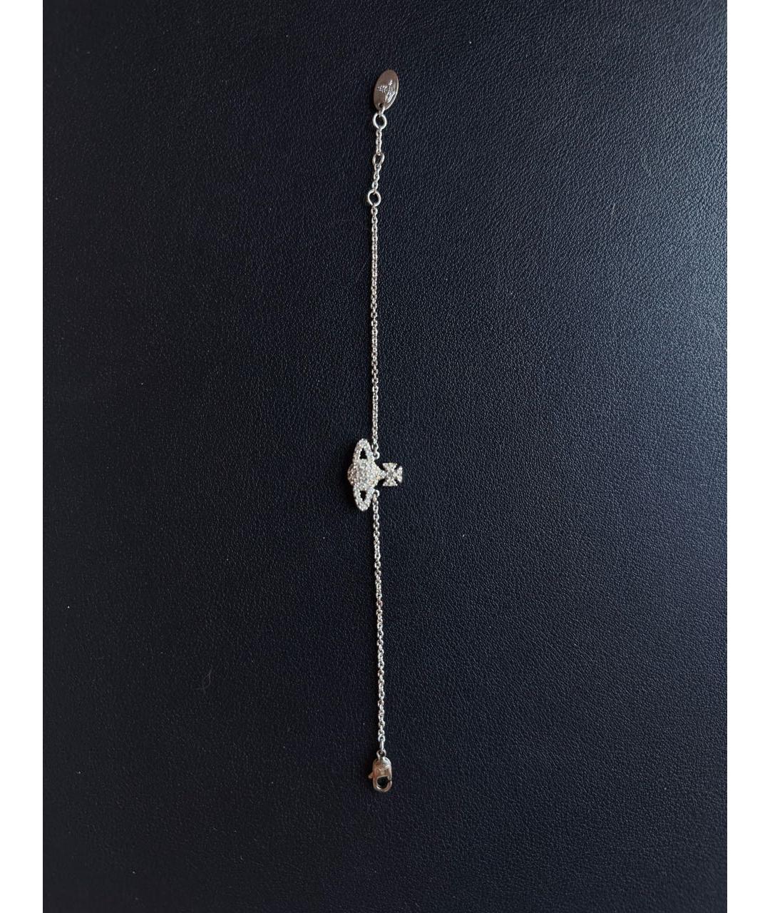 VIVIENNE WESTWOOD Серебрянный латунный браслет, фото 2