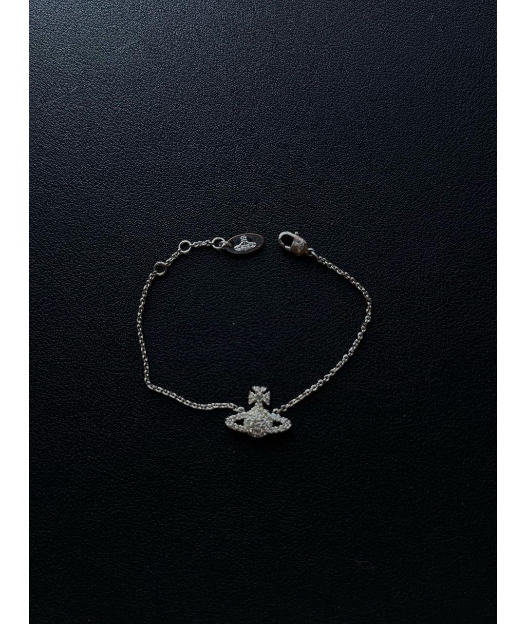 VIVIENNE WESTWOOD Серебрянный латунный браслет, фото 3