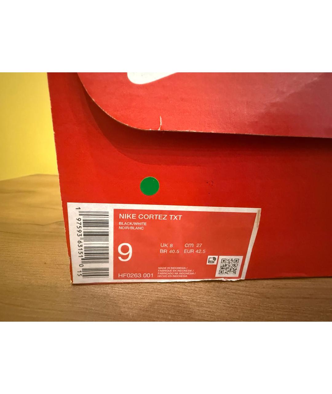 NIKE Черные текстильные низкие кроссовки / кеды, фото 6