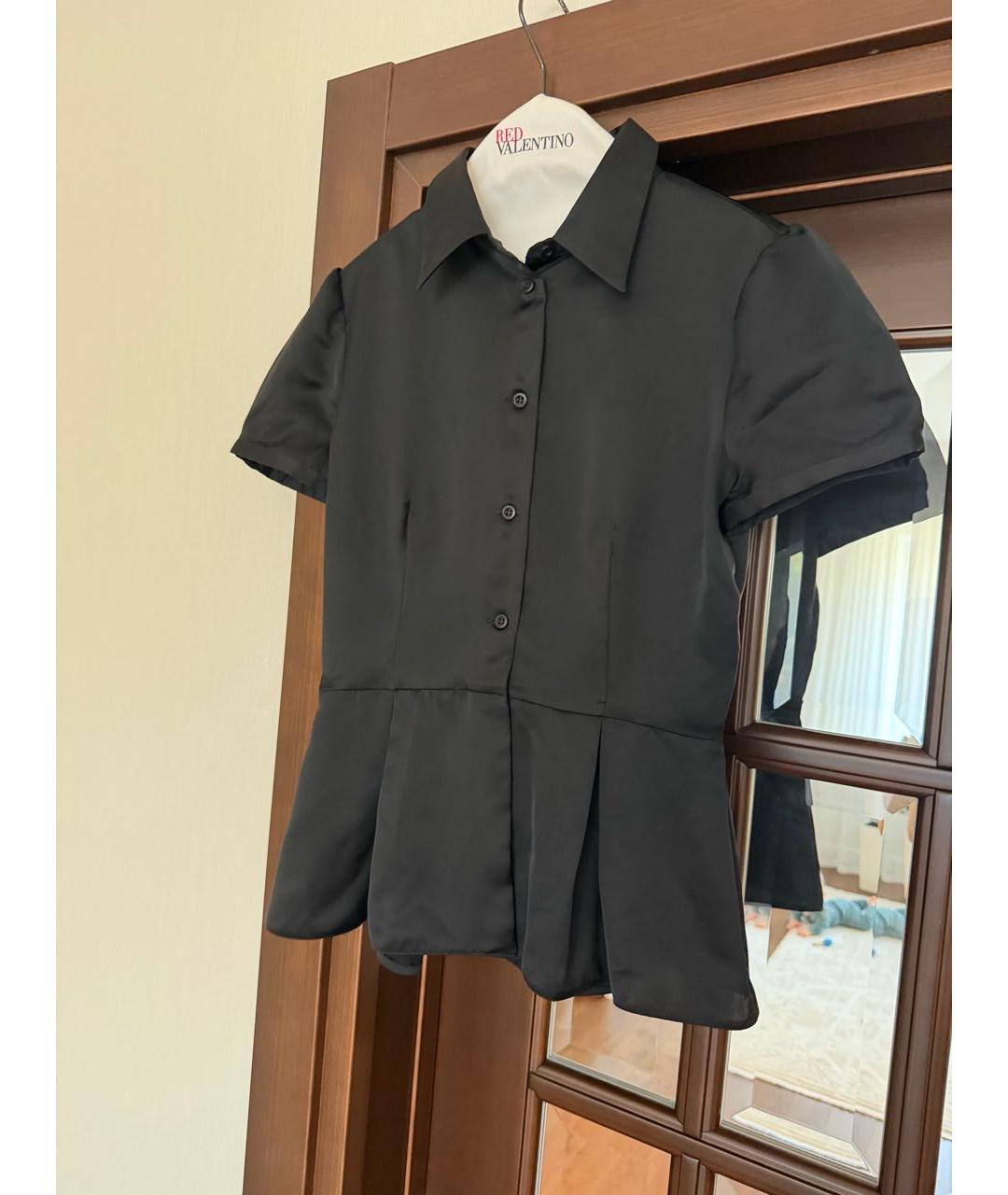 PRADA Черная полиамидовая блузы, фото 2