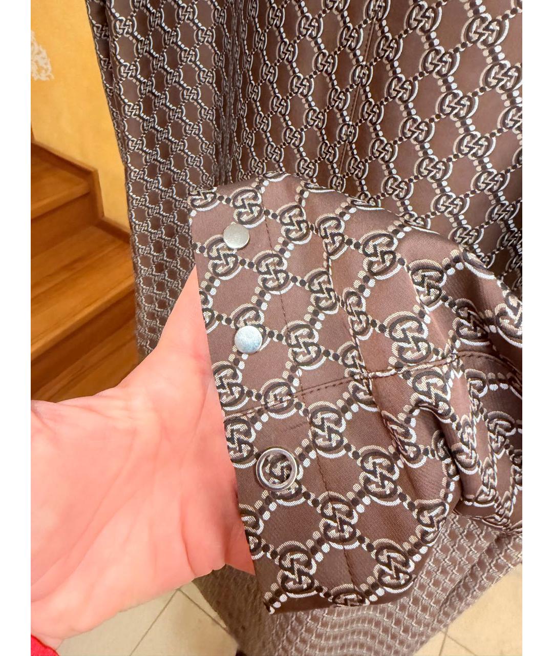 GUCCI Мульти полиамидовый тренч / плащ, фото 4