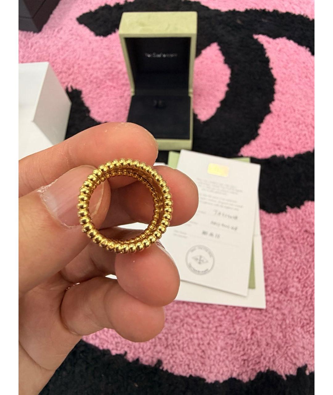 VAN CLEEF & ARPELS Золотое кольцо из розового золота, фото 2