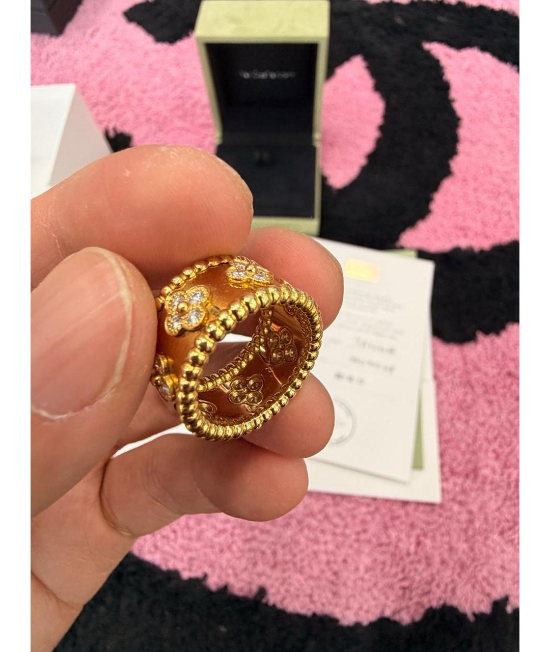 VAN CLEEF & ARPELS Золотое кольцо из розового золота, фото 3