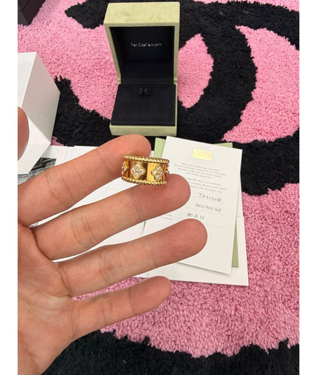 VAN CLEEF & ARPELS Золотое кольцо из розового золота, фото 4