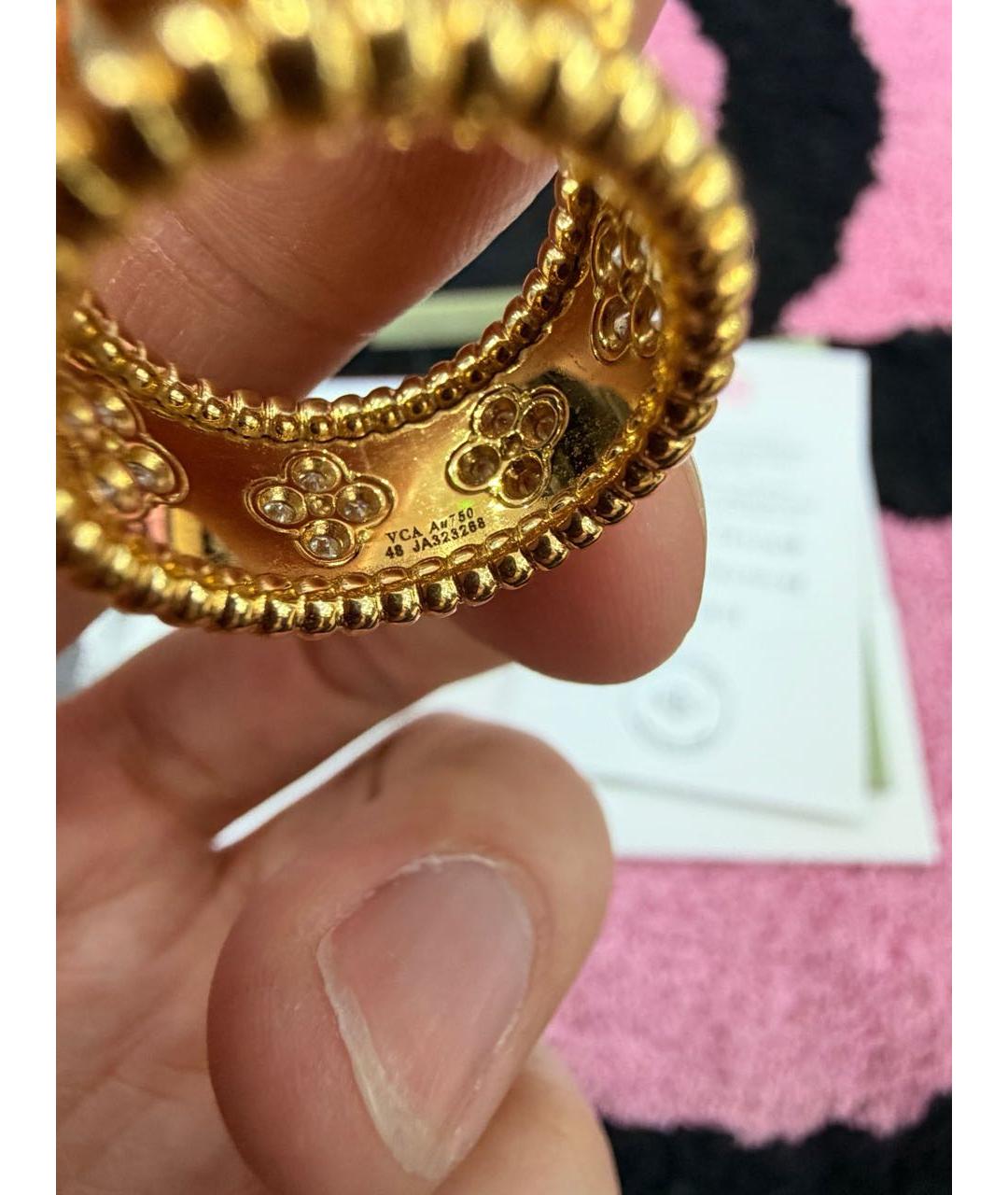 VAN CLEEF & ARPELS Золотое кольцо из розового золота, фото 6
