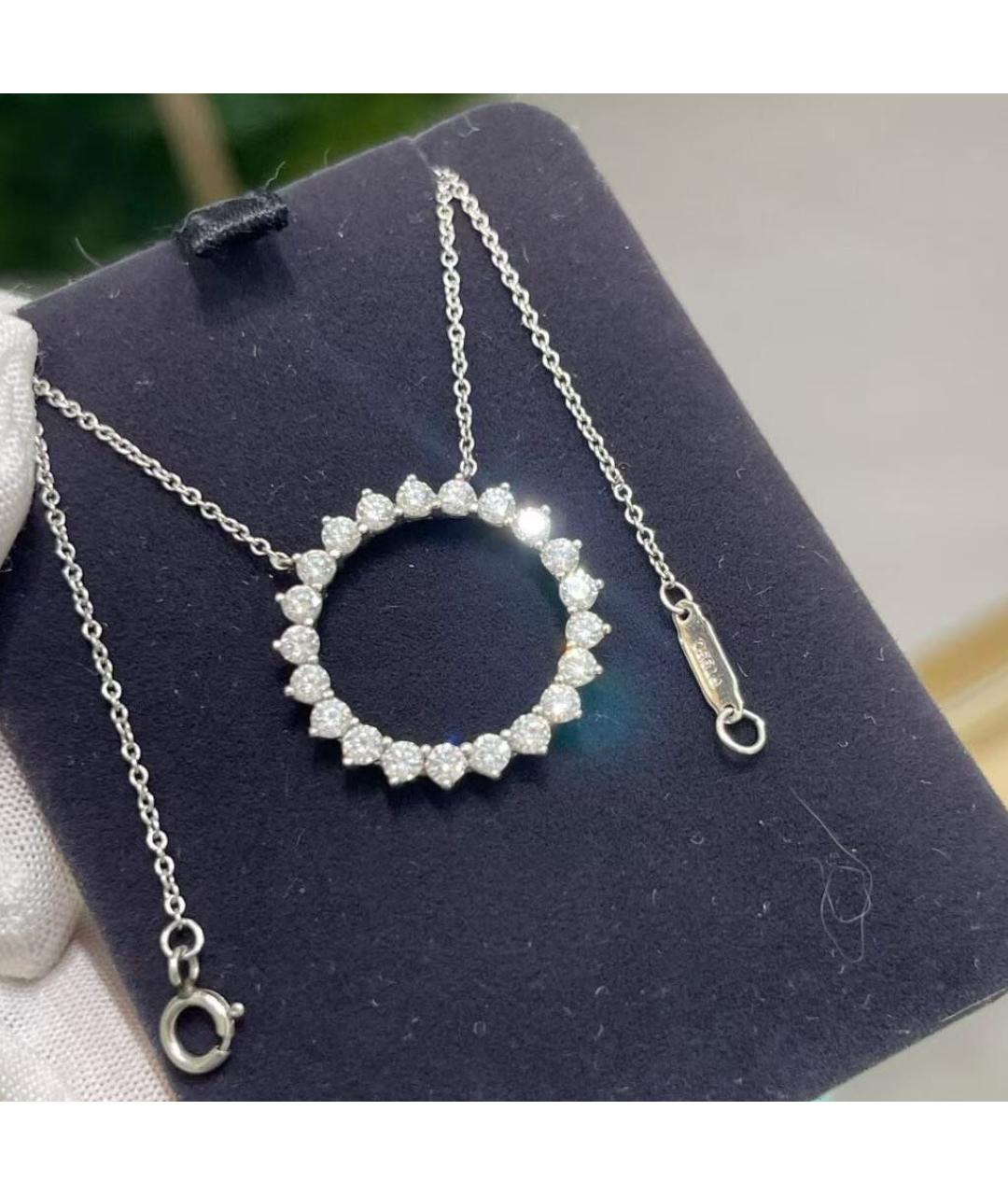 TIFFANY&CO Белое платиновое колье, фото 6