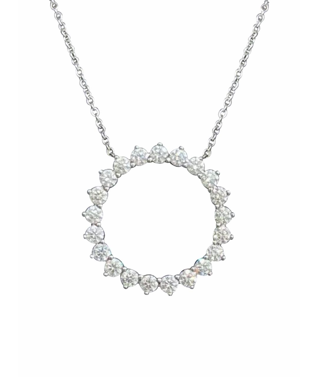 TIFFANY&CO Белое платиновое колье, фото 1