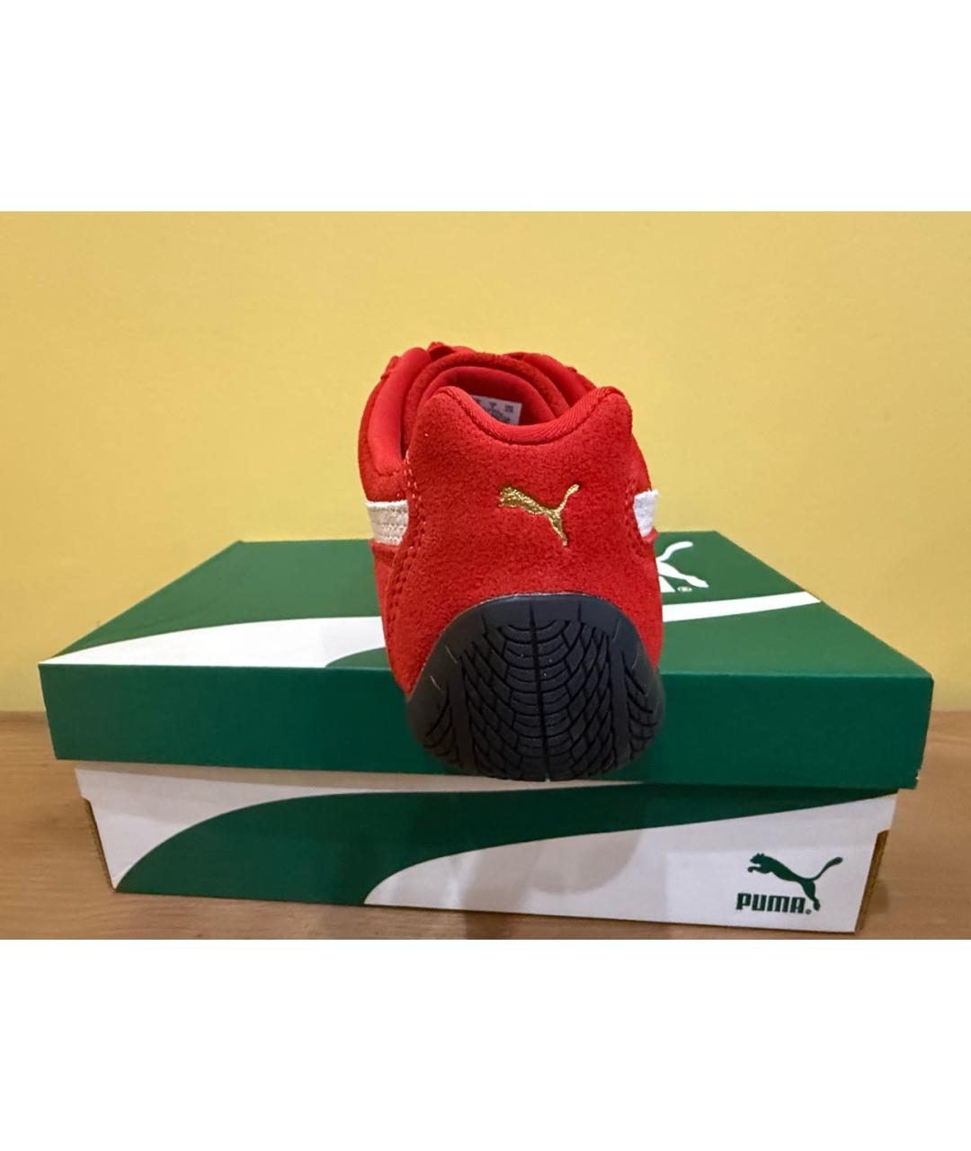PUMA Красные замшевые кеды, фото 4