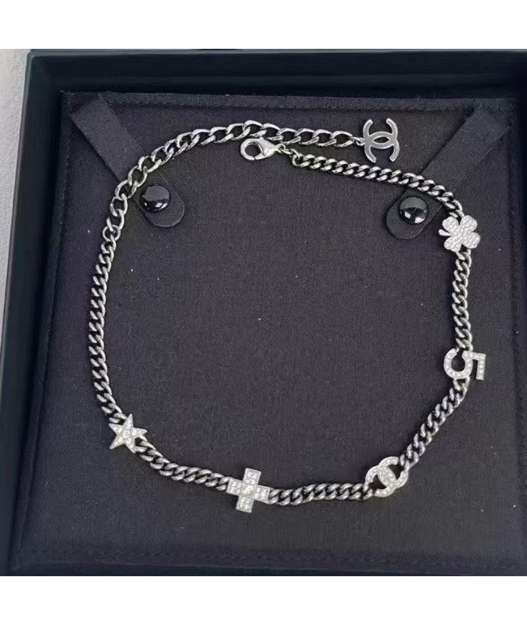 CHANEL Серебрянный чокер, фото 6