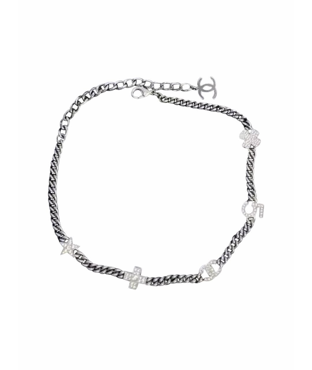 CHANEL Серебрянный чокер, фото 1