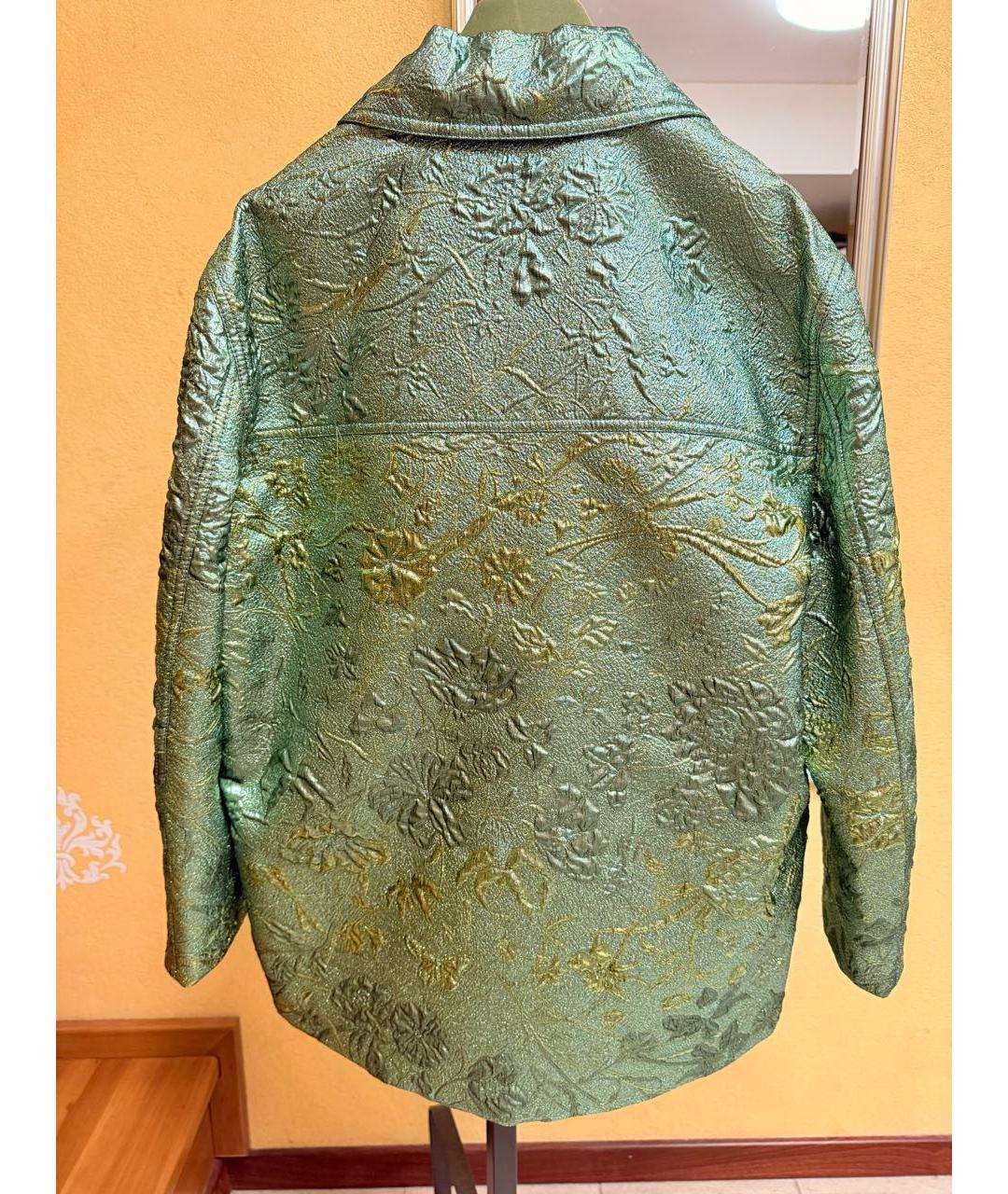 GUCCI Зеленый жакет/пиджак, фото 2