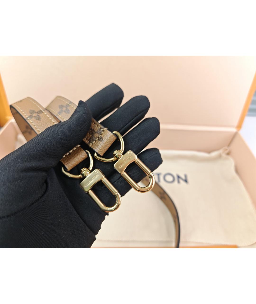 LOUIS VUITTON Коричневая сумка через плечо, фото 8