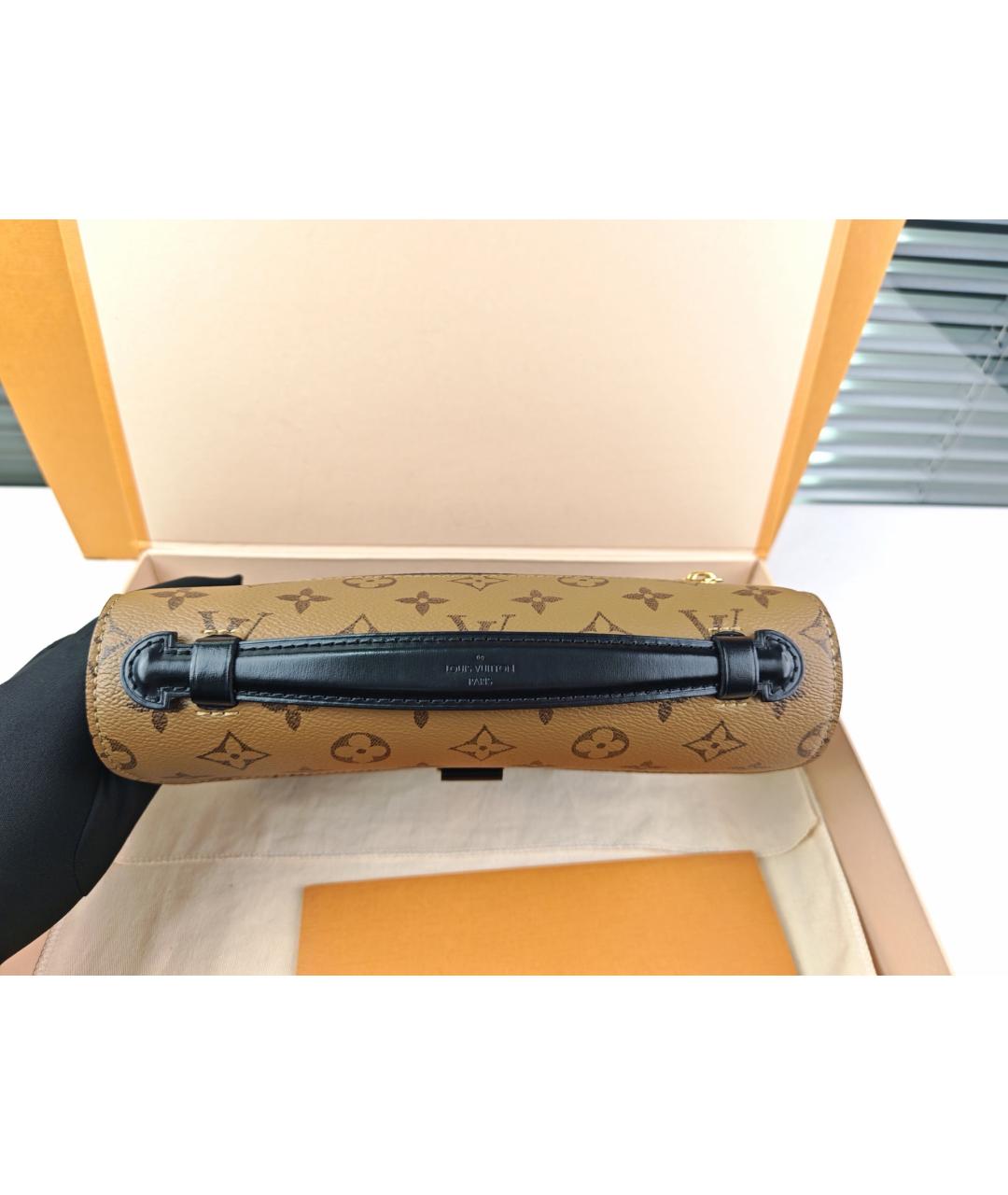 LOUIS VUITTON Коричневая сумка через плечо, фото 6