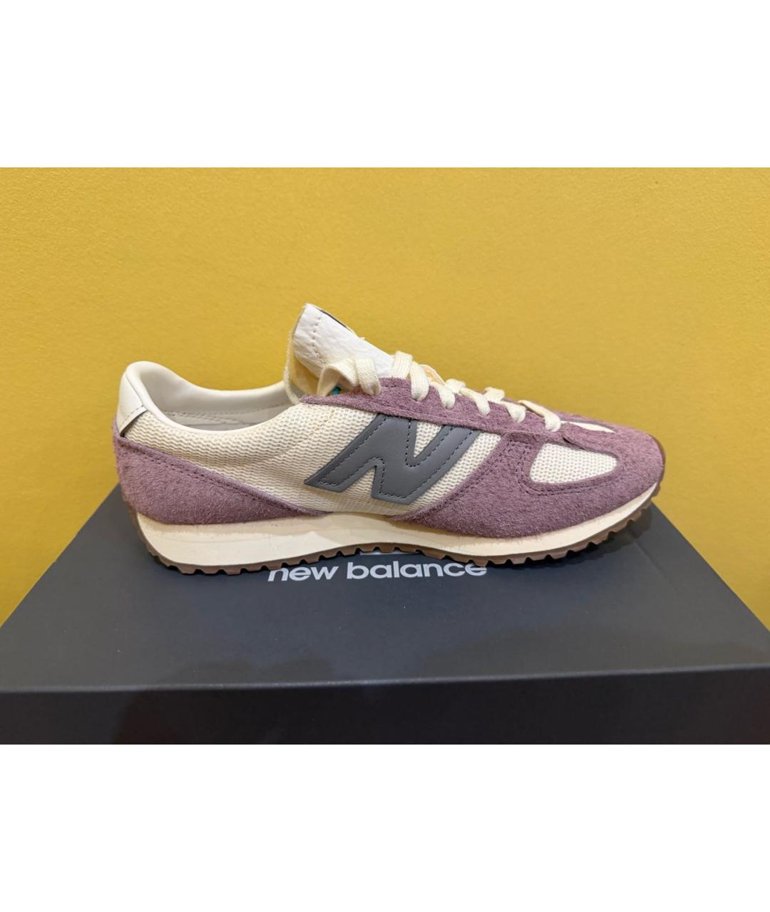 NEW BALANCE Фиолетовые текстильные кеды, фото 3