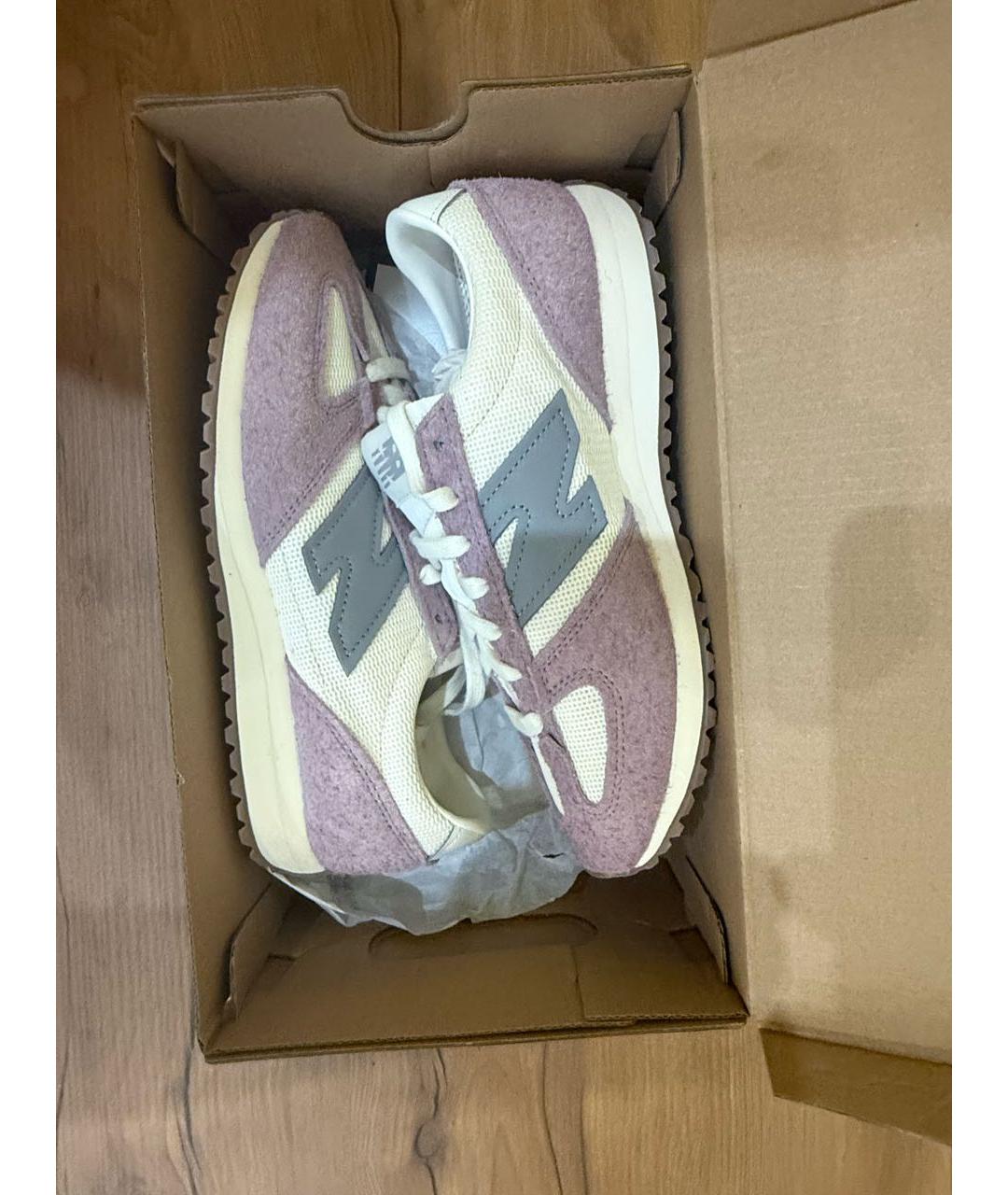 NEW BALANCE Фиолетовые текстильные кеды, фото 6