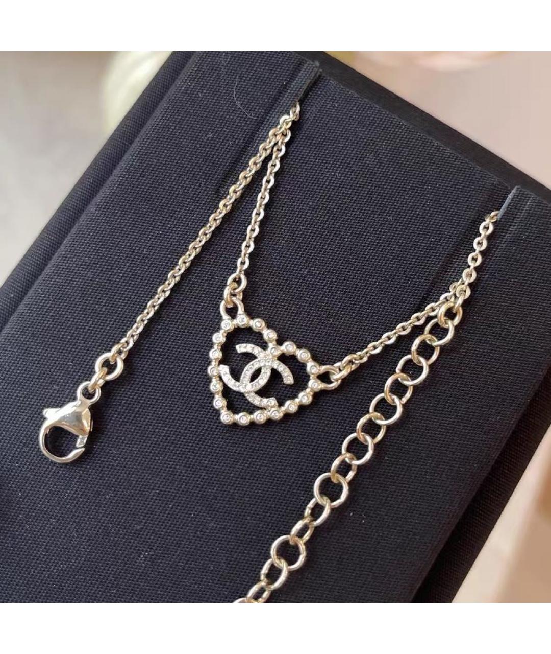 CHANEL Серебряное колье, фото 3