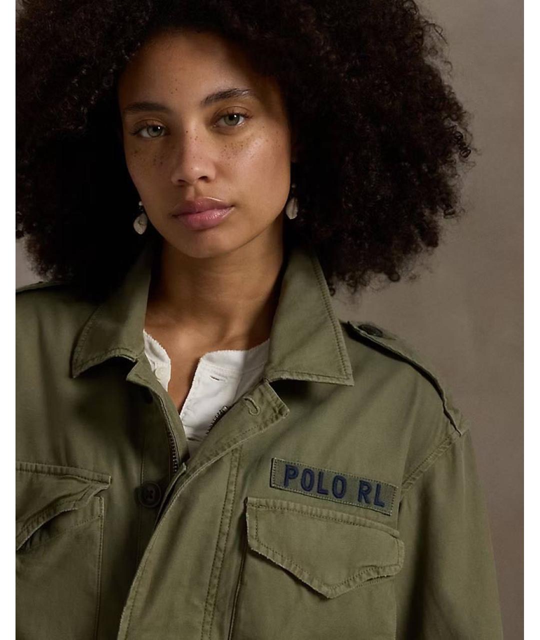 POLO RALPH LAUREN Хаки хлопковая парка, фото 7