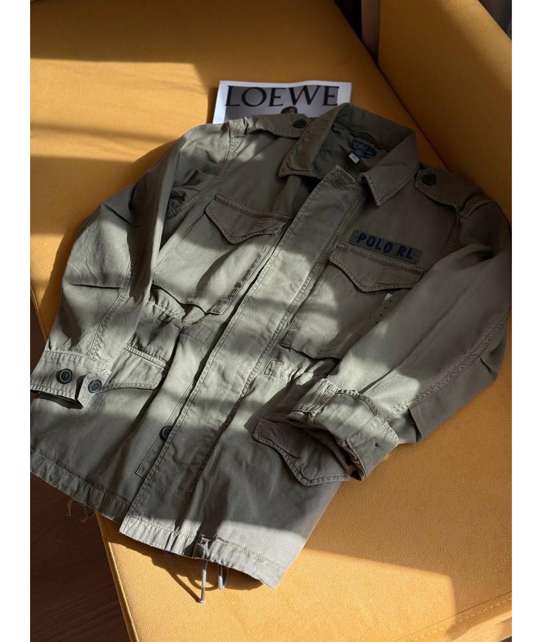 POLO RALPH LAUREN Хаки хлопковая парка, фото 6