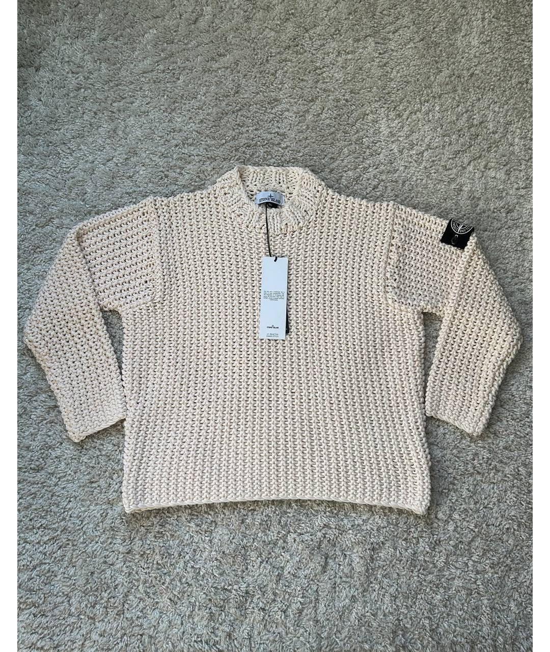 STONE ISLAND Розовый вискозный джемпер / свитер, фото 6