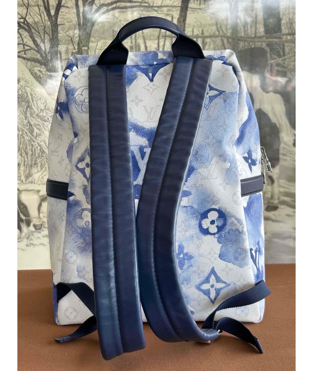 LOUIS VUITTON Белый кожаный рюкзак, фото 2